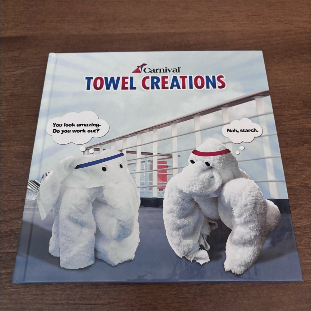 Carnival Cruise lines Towel Creations Book